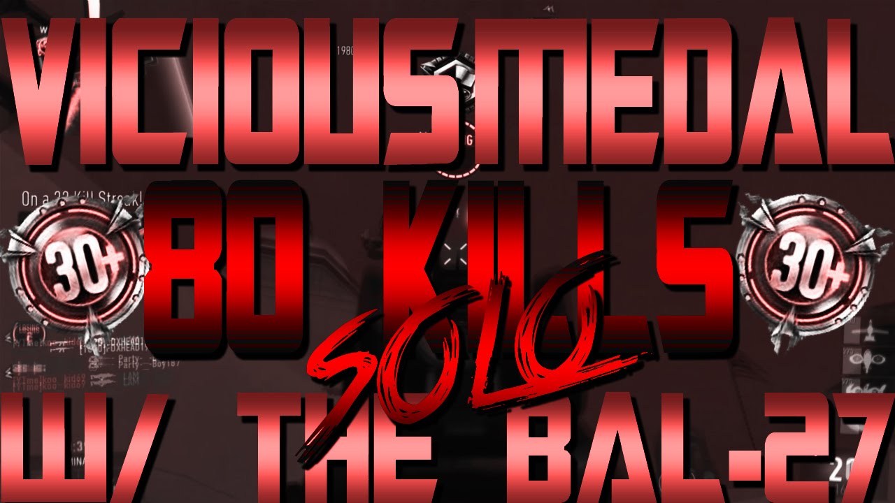 80 kills! VICIOUS MEDAL! (30+ killstreak)