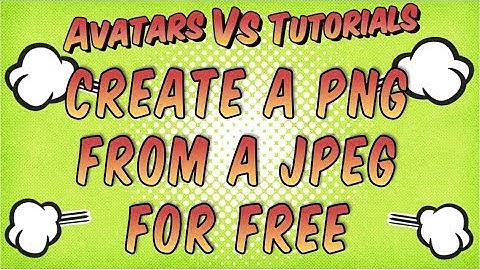 Turn a JPEG into a PNG with transparency for FREE for use in Toonly video creation animation