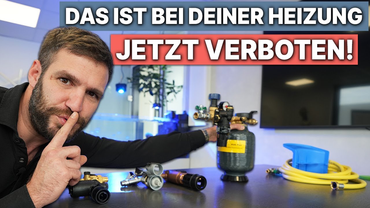 Heizung richtig befüllen - Das ist jetzt VERBOTEN!
