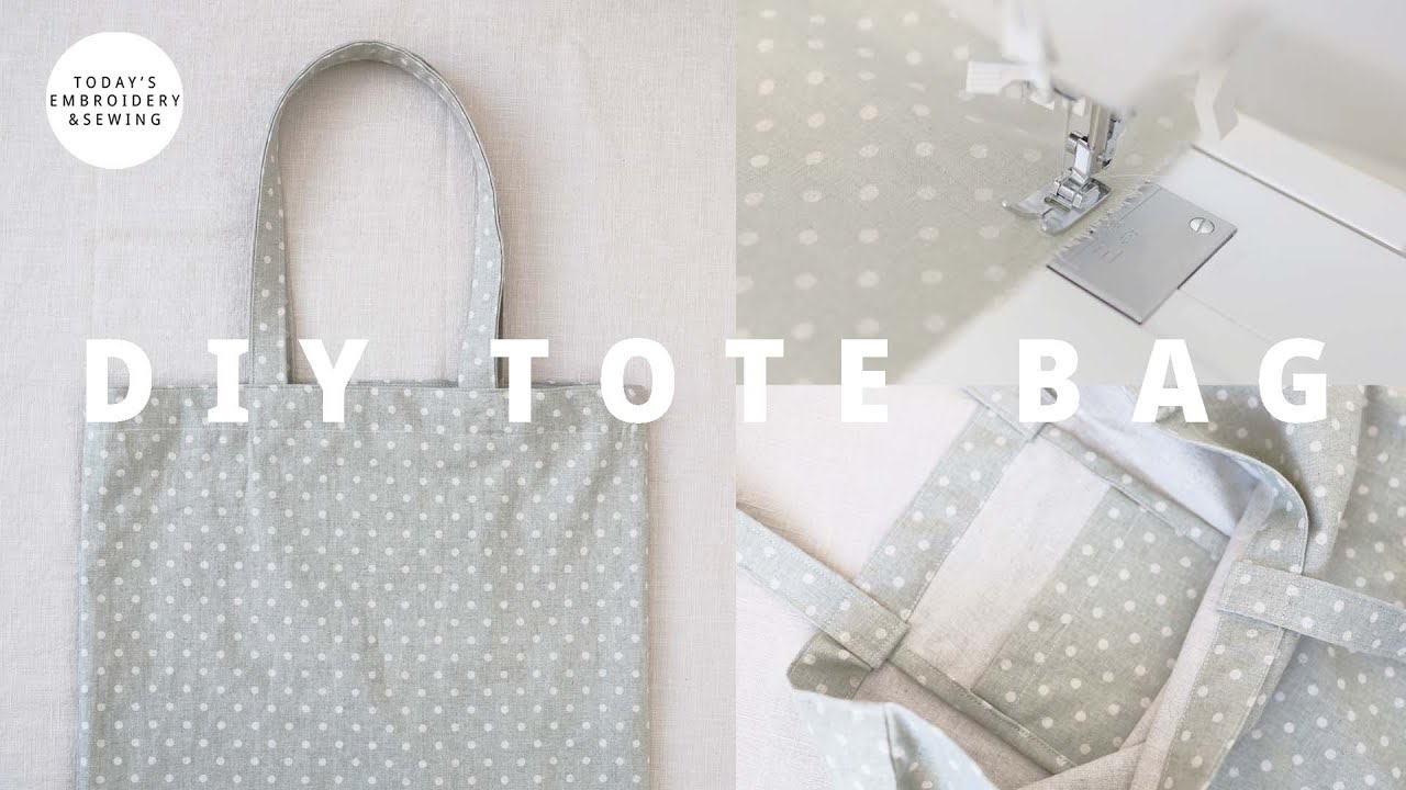 Easy Tote Bag Pattern w/ Video Tutorial - Creative Fashion Blog