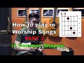 Guitar Emerge - Electric Guitar Tutorial - How to play in worship songs Part 2 (4 Common Shapes)