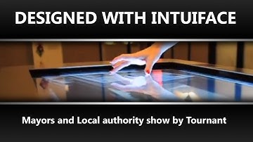 Built using IntuiFace: Mayors and Local Authority Show 2011- Paris