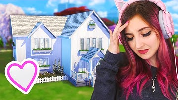 I Tried The Solid Color Build Challenge...in Sims 4