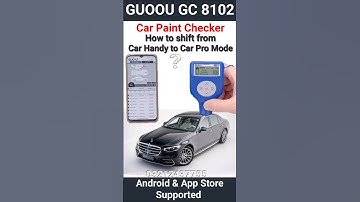 How to shif from Car Handy to Car Pro Mode in GUOOU GC 8102 CAR PAINT DEVICE EASY STEPS (Easy Guide)