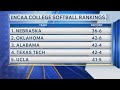 NCAA College Softball Rankings - 4/20/2026