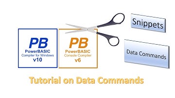PowerBasic Snippets - Tutorial on Data commands