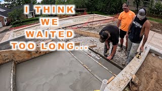 Concrete is hard! This Is NOT going to be Fun!