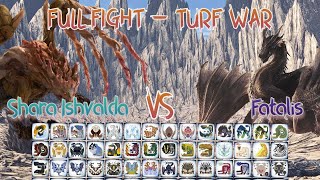 Fatalis VS Shara Ishvalda (FULL FIGHT) Turf War #15kSubSpecial