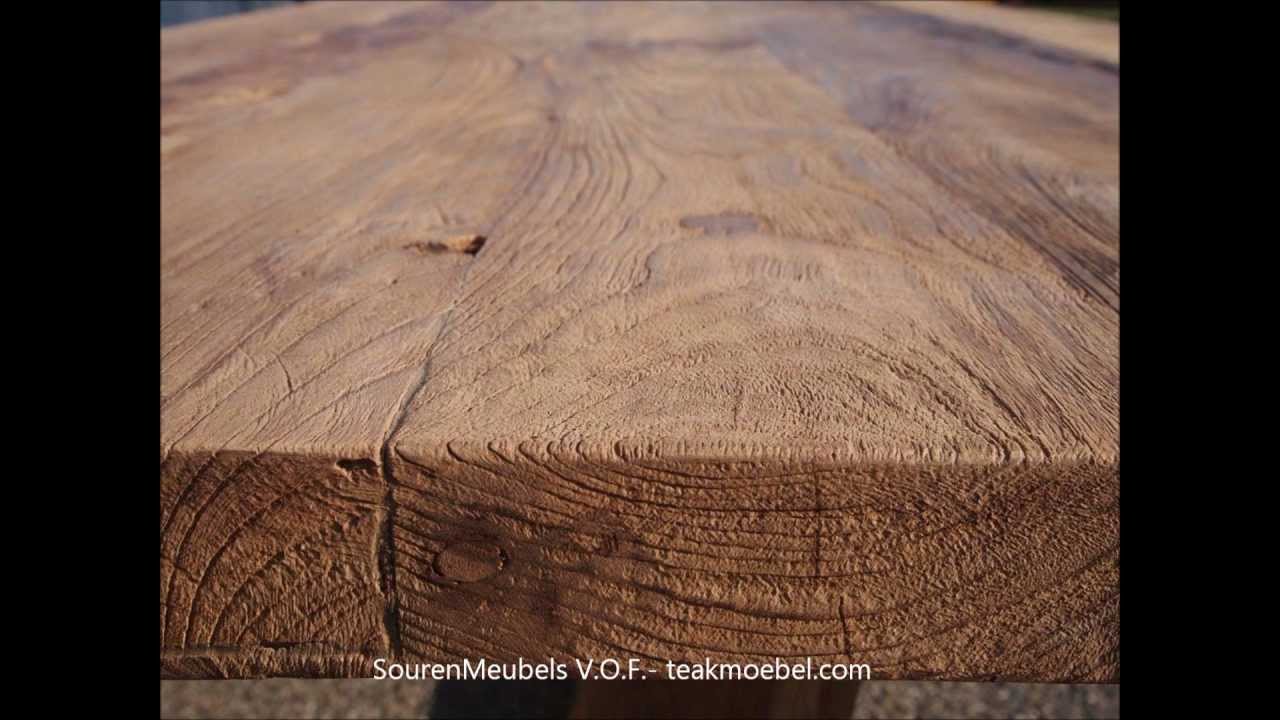Teak Klostertische - Teaktische altes Teakholz