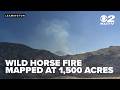 Lightning-caused Wild Horse Fire burns 1,500 acres in Millard County