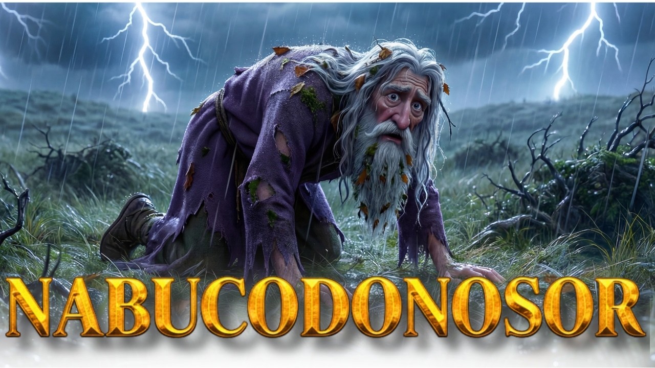 O REI QUE VIROU ANIMAL  / FILME BÍBLICO ANIMADO 3D