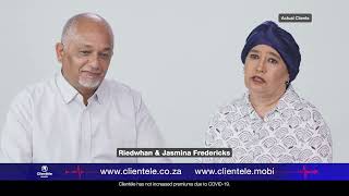 Clientèle Limited Testimonial - H.E.L.P - Jasmina & Riedwhan Fredericks