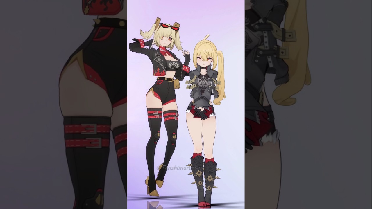 [MMD/Zenless Zone Zero] Burnice x Lucy - BrooklynBloodPop!