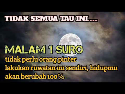 SEANDAINYA TAU SEMUA AKAN MELAKUKAN RITUAL INI DI MALAM 1 SURO