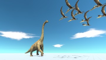 10x PTERODACTYL vs EVERY UNIT - Animal Revolt Battle Simulator