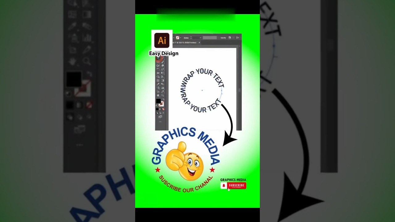 Type on a path tool Adove illustrator cc 