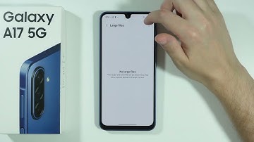 Samsung Galaxy A17: Hoe maak je ruimte vrij (schone opslag)