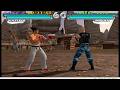 Tekken Tag Tournament (Kazuya &amp; Jin Hits) | 1080p 60 FPS