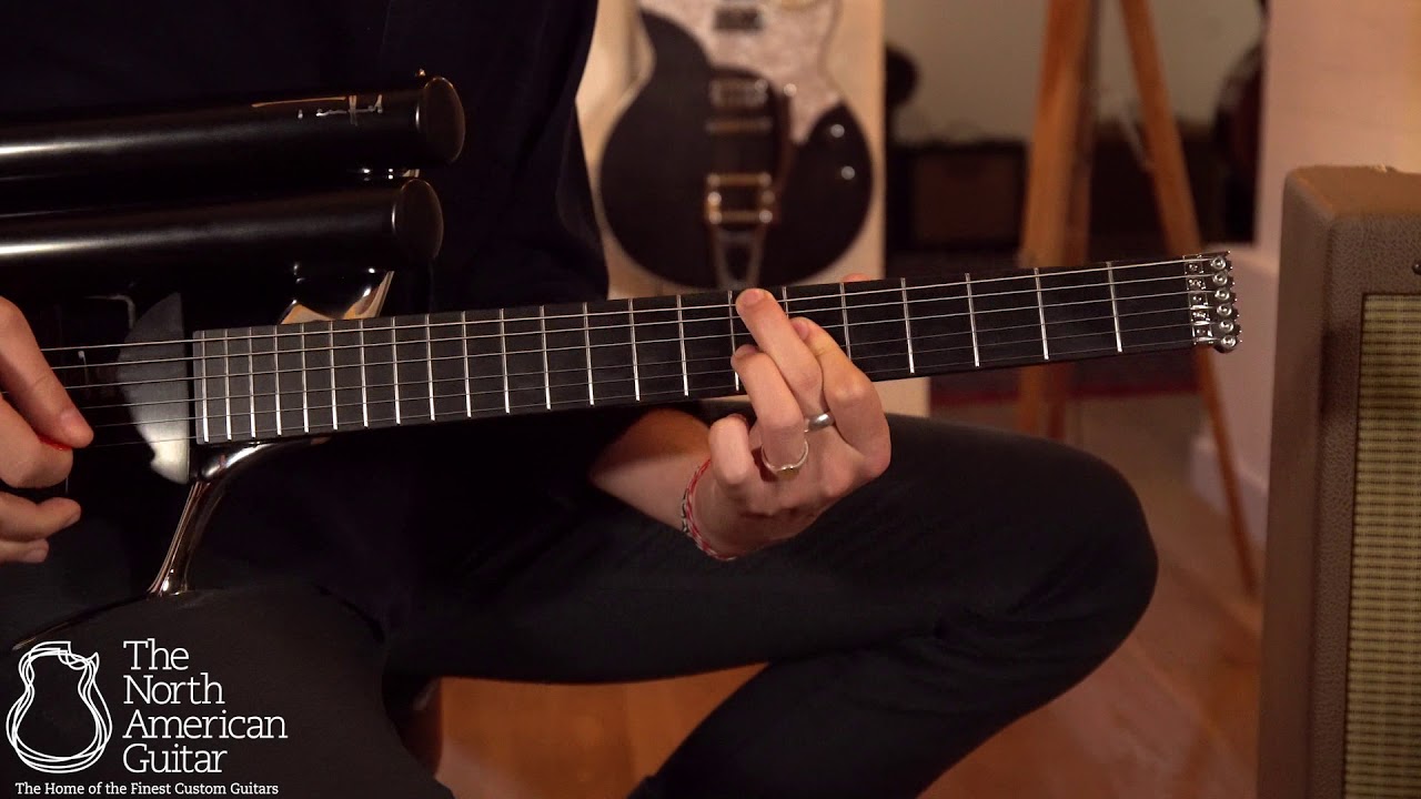 Teuffel Black Birdfish Custom Electric Guitar Played By Brian Love (Part One)