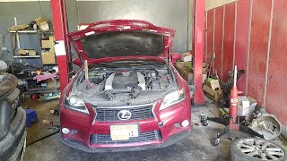 Lexus GS 350 RWD Engine Mount Replacement