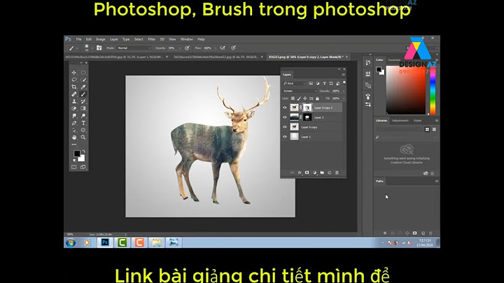 Hiệu ứng tan biến photoshop action bị lỗi năm 2024