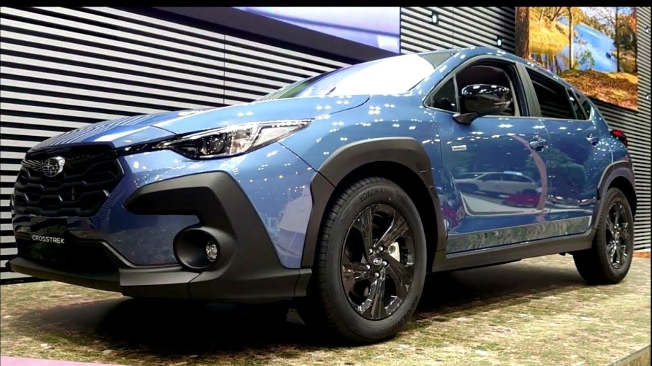 スバル 新型 クロストレック ツーリング【NEW2023 SUBARU CROSSTREK TURING】ホライゾンブルーパール YouTube