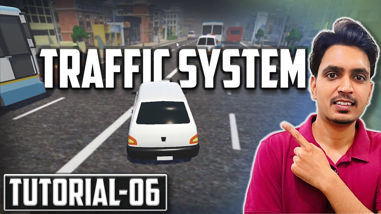 Traffic System in Unity | Simple Car Game Tutorial 06 - YouTube