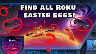 Sci-fi Movie Easter Eggs | Roku Space Screensaver 1 hour
