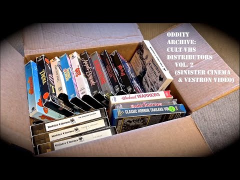 Oddity Archive: Episode 237 – Cult VHS Distributors Vol. 2 (Sinister Cinema & Vestron Video)