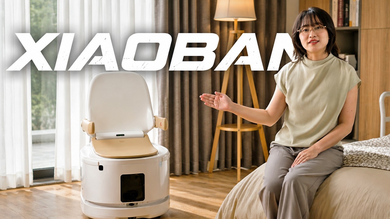 This k Robot Toilet Drives Itself to Your Bed... And Handles EVERYTHING (Xiaoban Full Demo)
