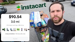 How I made $90 in 1 hour with Instacart (Shop POV)