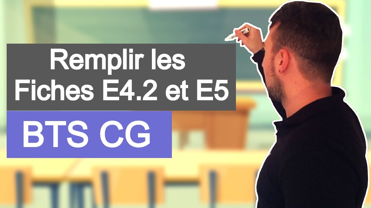 Bts Cg E6 Page De Garde Fiche descriptive (épreuve ponctuelle etpremière situation du CCF)