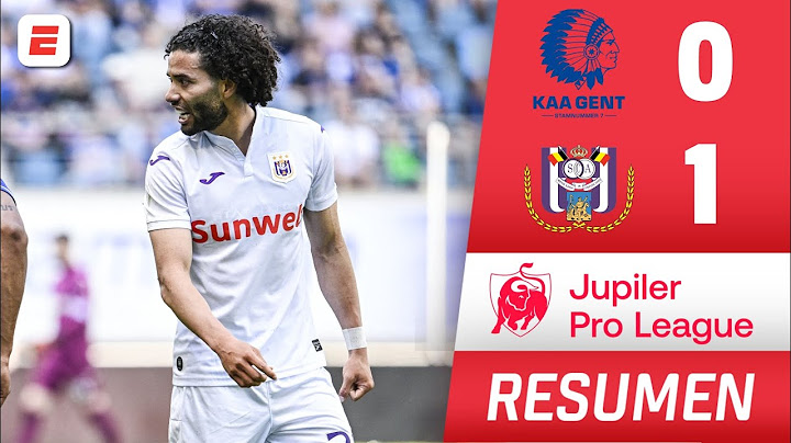 EL CHINO HUERTA, TITULAR en la VICTORIA del ANDERLECHT 1-0 vs GENT | Jupiler Pro League | RESUMEN