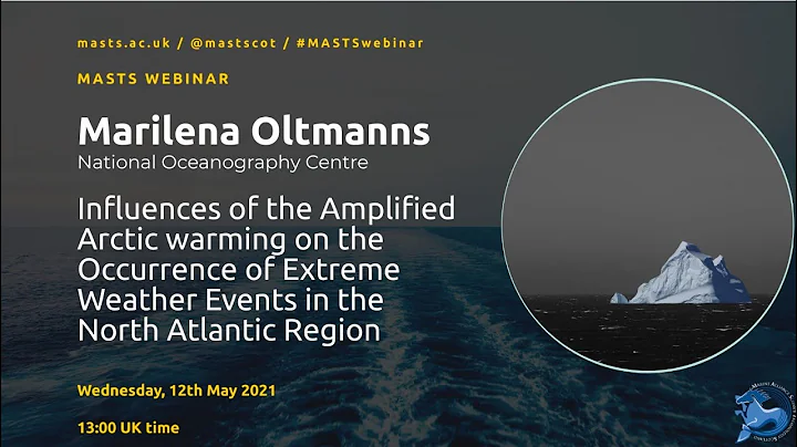 MASTS Webinar series with Marilena Oltmanns (12 Ma...