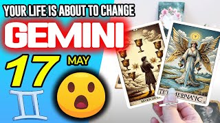 GEMINI ♊THIS IS HUGE❗️🆗 YOUR LIFE IS ABOUT TO CHANGE💚😮 – Horoscope for Today May 17 2025 | Tarot