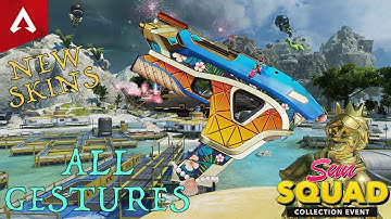 New Legendary Skin for the Alternator (Shell Shot), All Gestures [Apex Legends - Highlight - Mar.23]