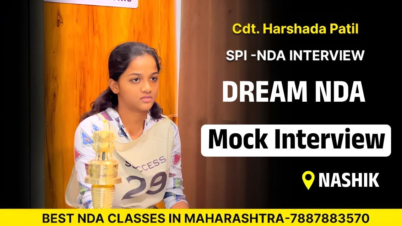 Cadet harshada patil spi mock interview 2025
