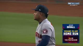 Adam Duvall Grand Slam Game 5 World Series 10/31/2021