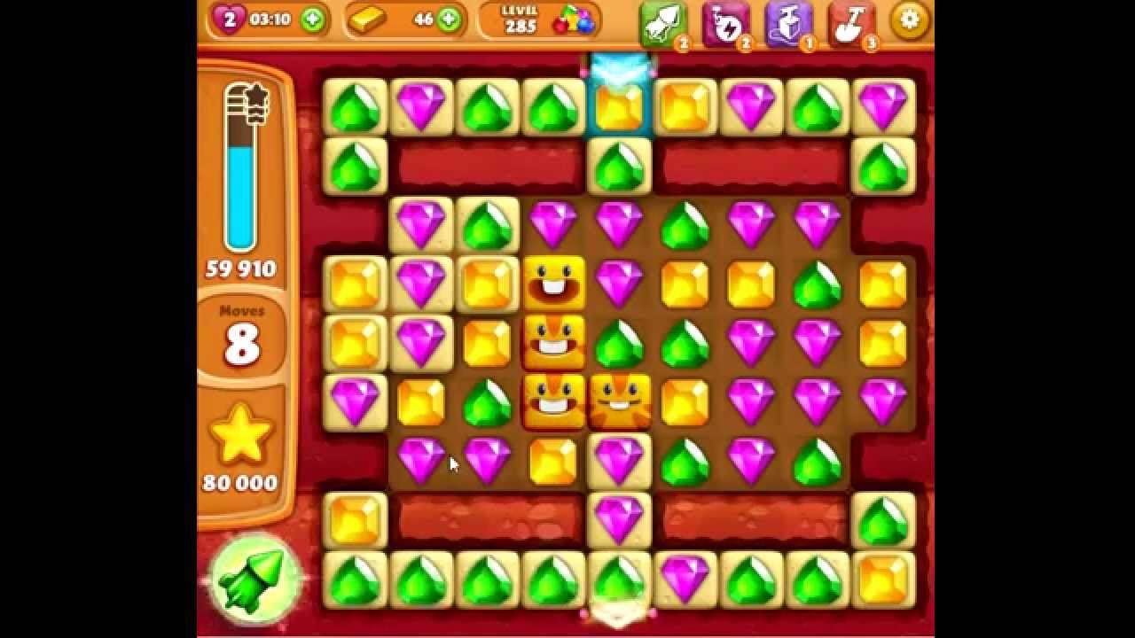 Diamond Digger Saga level 285 no boosters 😈