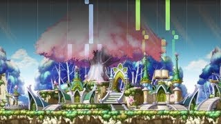 메이플스토리 BGM - WInd And Flower(piano cover)(악보 有) chords