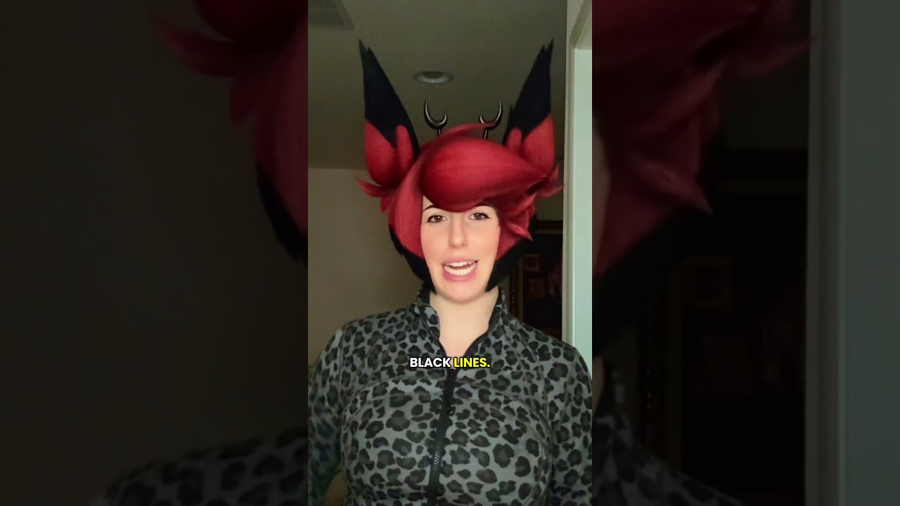 ALASTOR WIG WALKTHROUGH #hazratali #alastor #wigstyling