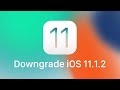 طريقة الرجوع لإصدار ios 11.1.2 بدون فقدان البيانات | لكي تستعد جلبريك القادم 