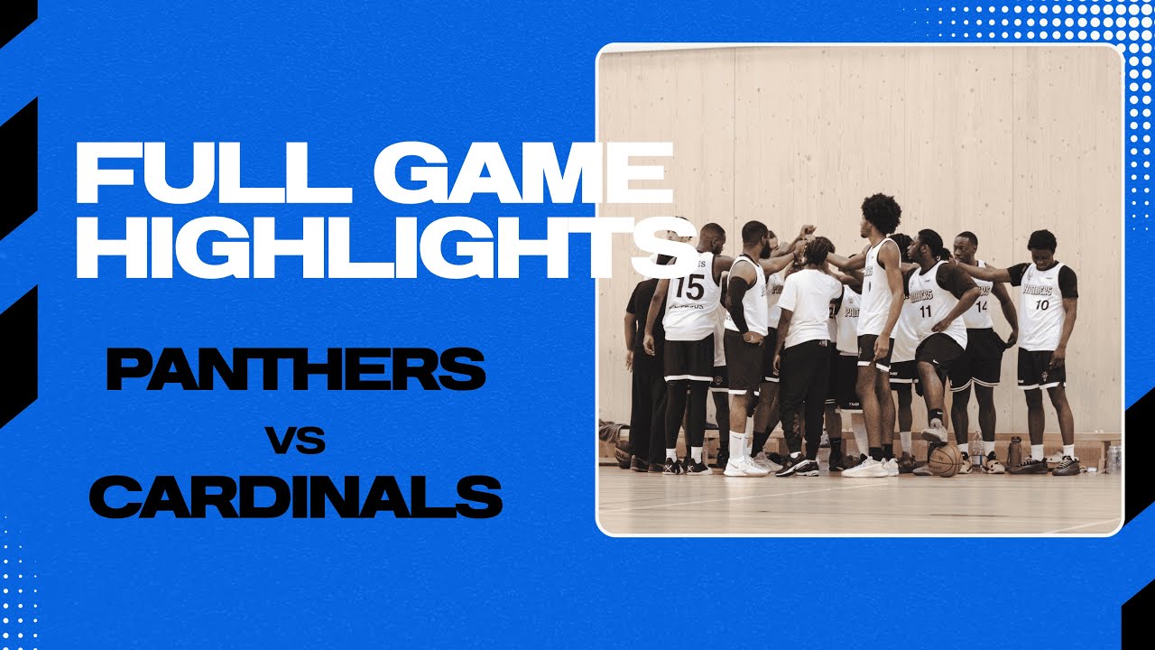 West Essex Panthers vs Waltham Forest Cardinals | LMBL Plate QF Highlights | Big Away Win 78-57!