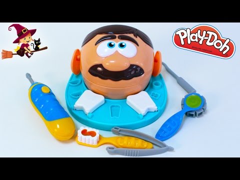 Pâte à modeler Le Dentiste Play Doh Dr Drill N Fill ♥ El Dentista Bromista  