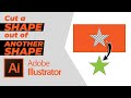 How to Cut One Shape Out of Another in Illustrator