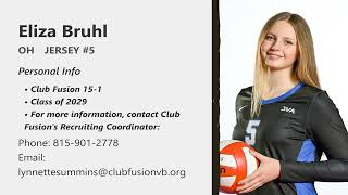 Club Fusion 2029 PIN Eliza Bruhl