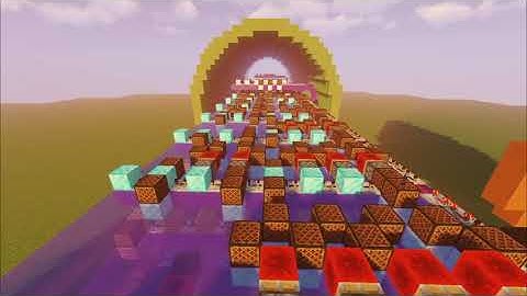 Super mario bros theme song in minecraft note block