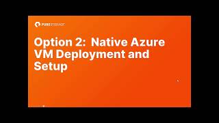 Azure VMware Solution and Pure Cloud Block Store Run Command Integration Overview and Setup