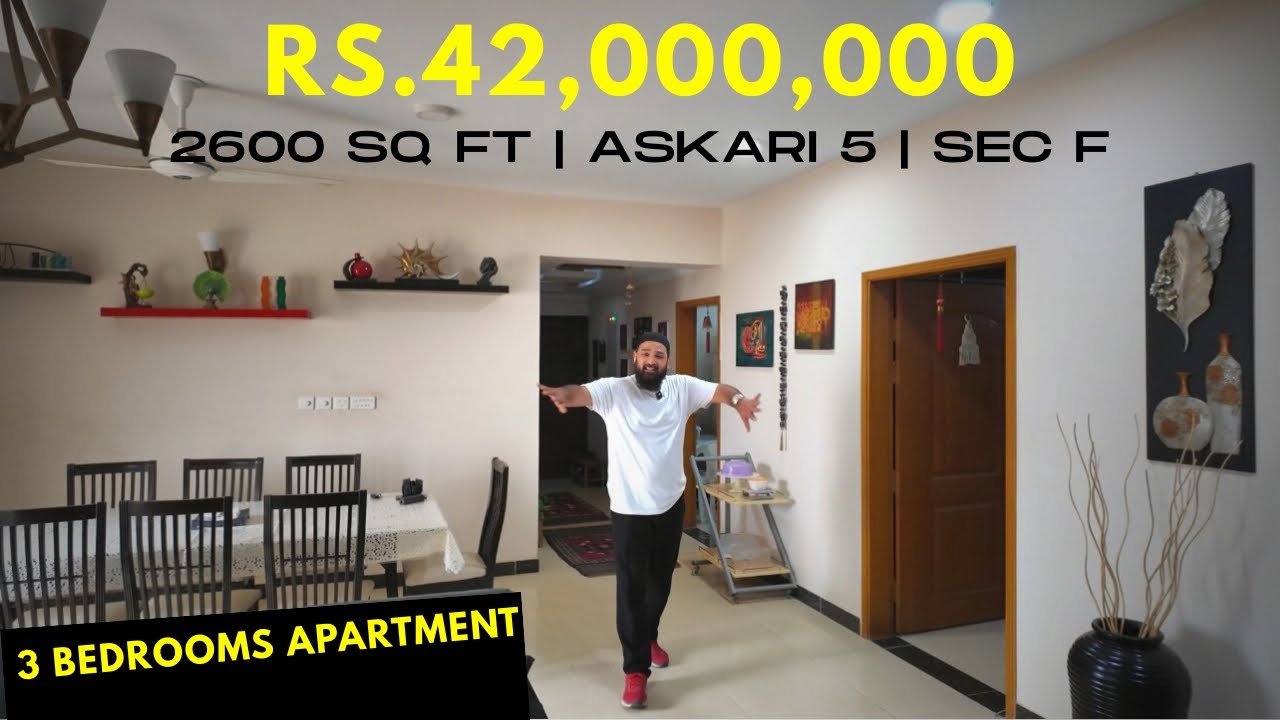 Askari 5 Sec F | Malir Cantt | Luxurious 3 Bed Apartment | Best West View 