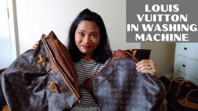 WASHING an LV bag with the laundry